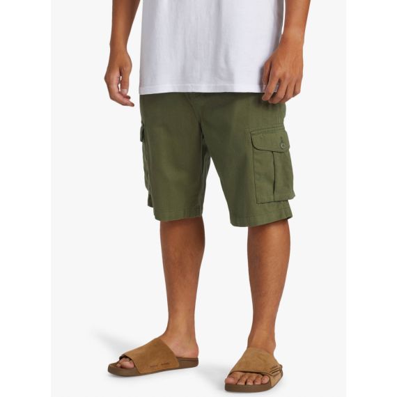 Quiksilver Ανδρική Βερμούδα Cargo AQYWS03238-GPH0 Crucial Battle Short Khaki - Βερμούδες στο Bodyman