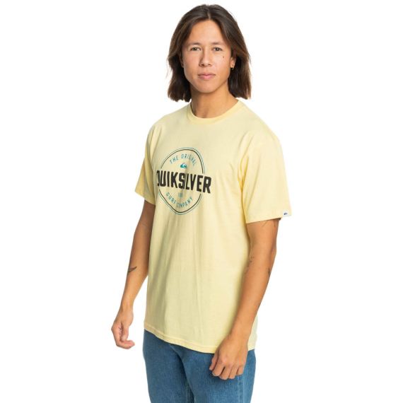 Quiksilver T-Shirt EQYZT07680-YED0 Circle Up Yellow - T-Shirt  στο Bodyman