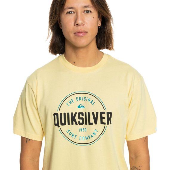 Quiksilver T-Shirt EQYZT07680-YED0 Circle Up Yellow - T-Shirt  στο Bodyman