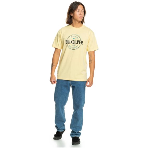Quiksilver T-Shirt EQYZT07680-YED0 Circle Up Yellow - T-Shirt  στο Bodyman