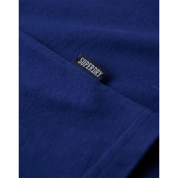 Superdry T-Shirt M1011245A-JZD Essential Logo EMB Navy - T-Shirt  στο Bodyman
