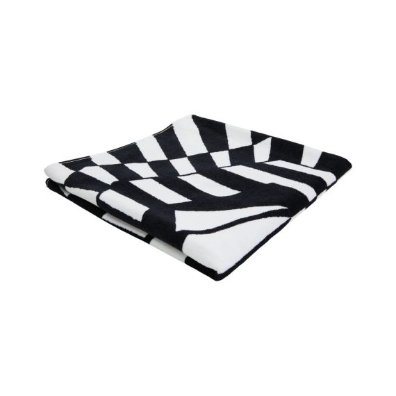 Volcom Πετσέτα Θαλάσσης VMXX013ZYWC-BWH-Black-White 100cm x 155cm - Πετσέτες Θάλασσας  στο Bodyman