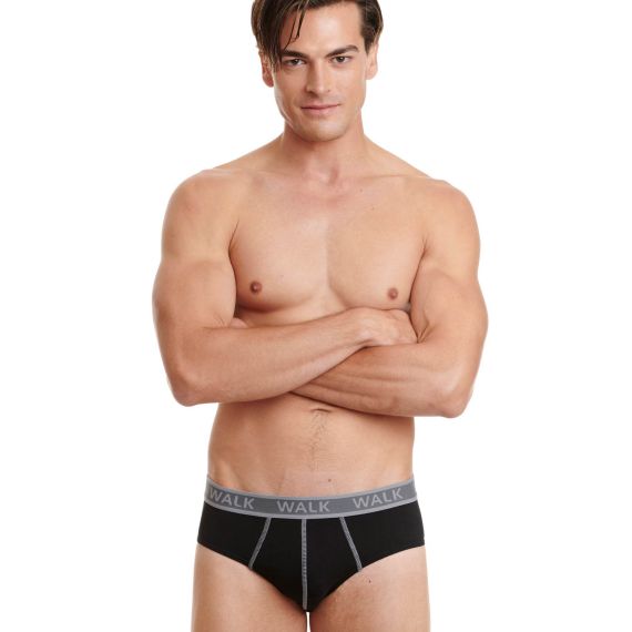 Walk Slip 2Pack W1757-0202 Black - Slip στο Bodyman