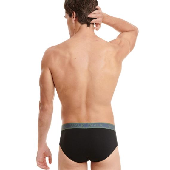 Walk Slip 2Pack W1757-0202 Black - Slip στο Bodyman