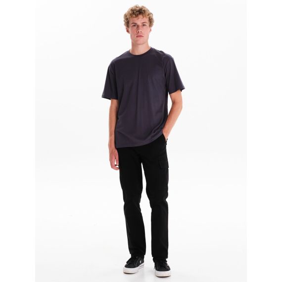 Emerson Ανδρικό Παντελόνι Cargo 242.EM42.96 Black - Παντελόνια στο Bodyman