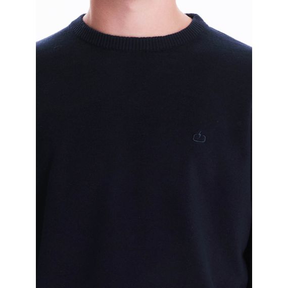 Emerson Ανδρικό Βαμβακερό Πουλόβερ 242.EM70.90 Navy Blue - Πουλόβερ στο Bodyman