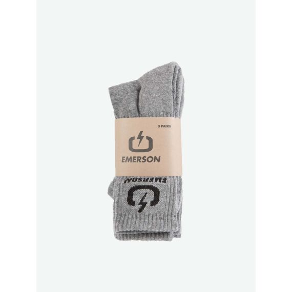 Emerson Socks 3Pack 212.EU08.03 Grey ML - Κάλτσες στο Bodyman