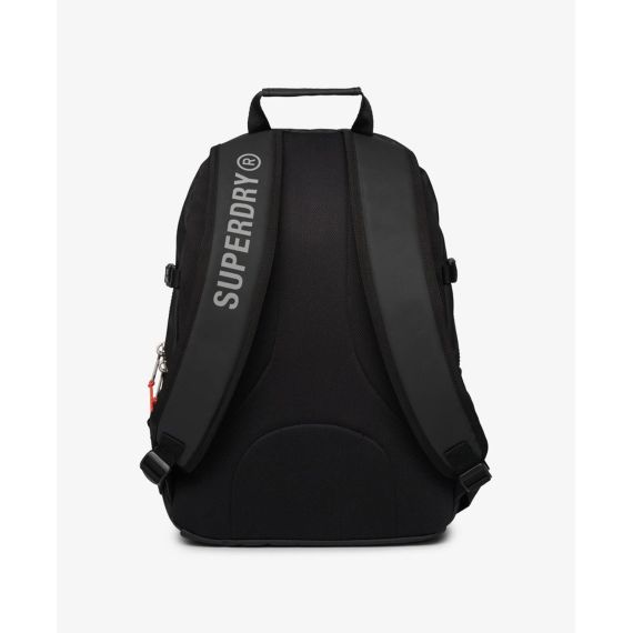 Superdry Τσάντα Πλάτης W9110391A-B4G Tarp EMB Rucksack Black ωωωω - Τσάντες Σακίδια στο Bodyman