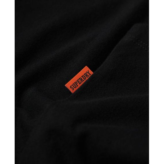 Superdry Ανδρικό T-Shirt M6010857A-02A Essential logo LS Black - Mακρυμάνικες στο Bodyman