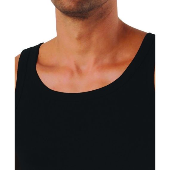 Apple Boxer Φανέλα Τιράντα 0310340 Black - Φανέλες στο Bodyman