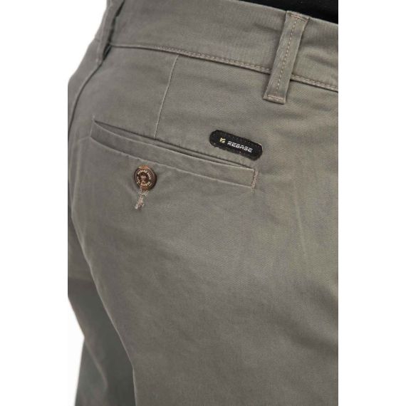 Rebase Ανδρικό Παντελόνι Chinos 242RCP-4000 Cement - Παντελόνια στο Bodyman