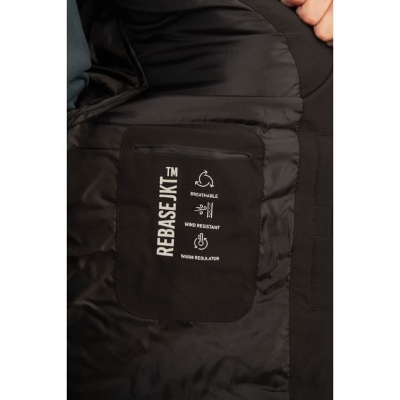 Rebase Ανδρικό Μπουφάν Puffer 242RJK-2004 Black - Μπουφάν στο Bodyman