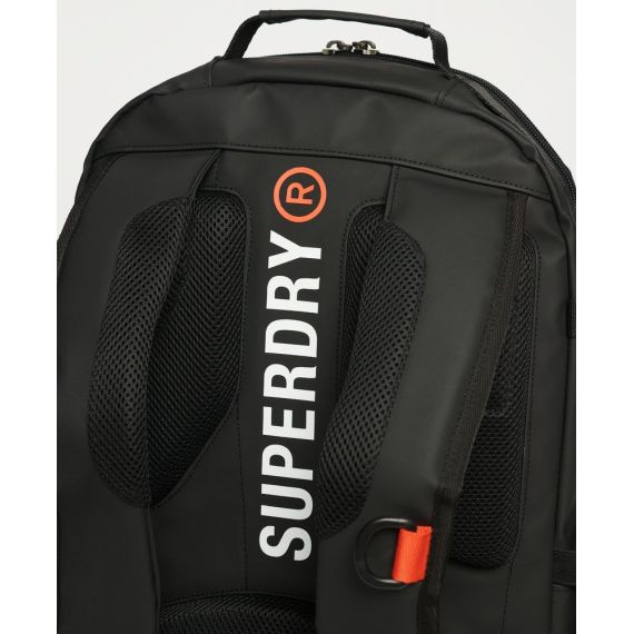 Superdry Τσάντα Πλάτης W9110393A-02A Tarp Utility Black ωωωω - Τσάντες Σακίδια στο Bodyman