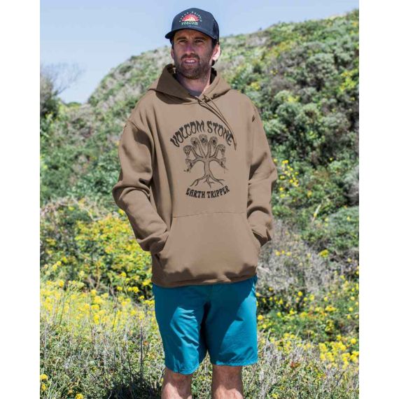 Volcom Ανδρικό Φούτερ A4132407-TEK Watanite Teak - Φούτερ Κουκούλα  στο Bodyman