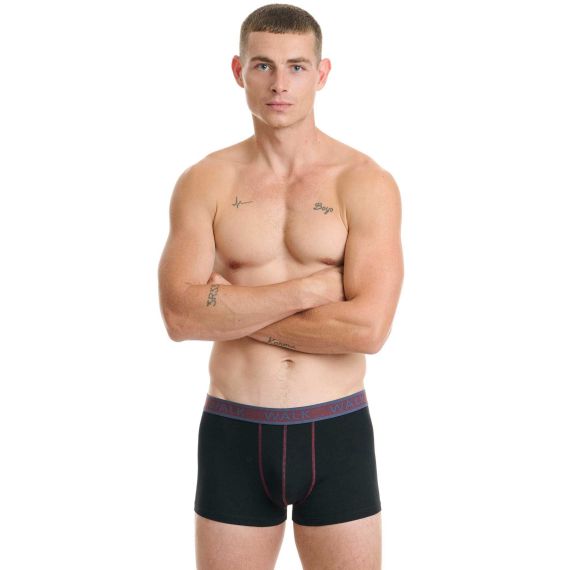 Walk Ανδρικά Boxer 2Pack W1756-0202 Black - Boxer στο Bodyman