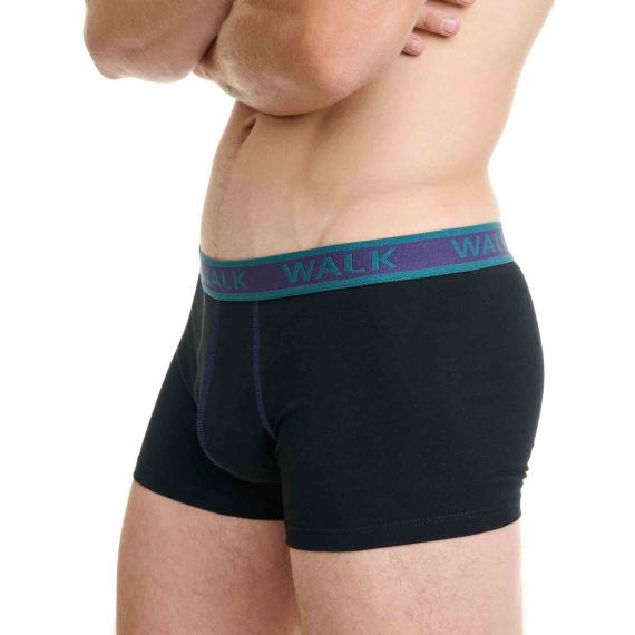 Walk Ανδρικά Boxer 2Pack W1756-0202 Black - Boxer στο Bodyman