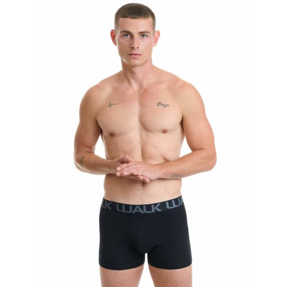 Walk Ανδρικά Boxer 3Pack W1753-4-020202 Black ωωωω - Boxer στο Bodyman