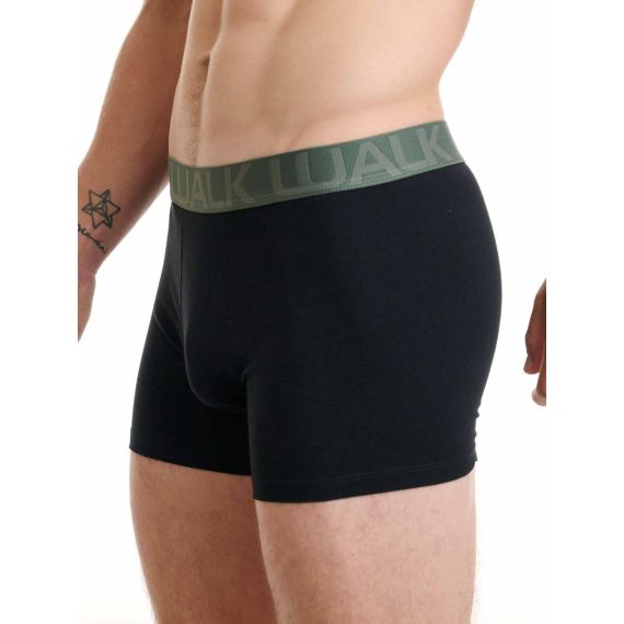 Walk Ανδρικά Boxer 3Pack W1753-4-020202 Black ωωωω - Boxer στο Bodyman