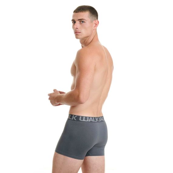 Walk Ανδρικά Boxer 3Pack W1753-4-020310 Black Blue D.Grey - Boxer στο Bodyman