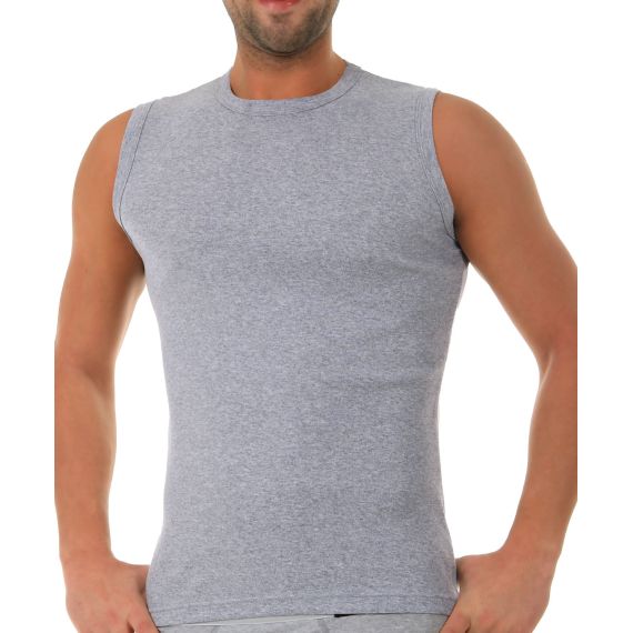Apple Boxer Φανέλα Αμάνικη 0310362 Grey - Φανέλες στο Bodyman