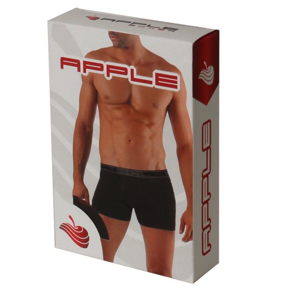 Apple Boxer 0110950 Black Silver - Boxer στο Bodyman
