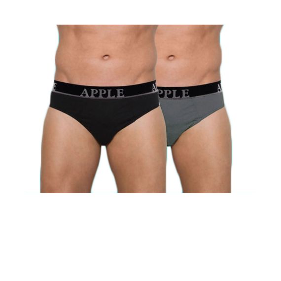 Apple Slip 2Pack 0212149 Black Anthracite - Slip στο Bodyman
