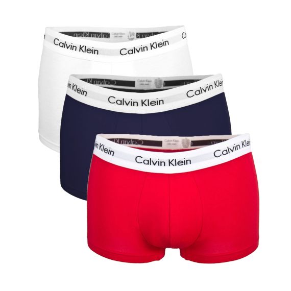 Calvin Klein 3 Pack Boxer Black Blue Royal