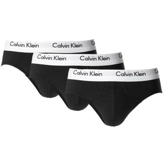 Calvin Klein 3 Pack Slip U2661G-001 Black - Slip στο Bodyman