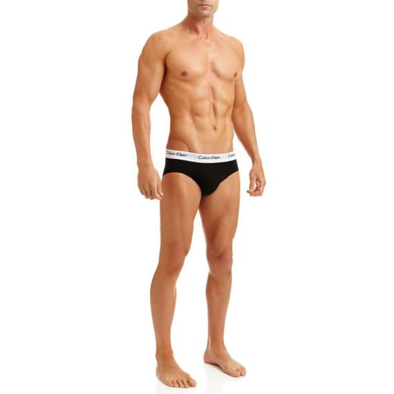 Calvin Klein 3 Pack Slip U2661G-001 Black - Slip στο Bodyman