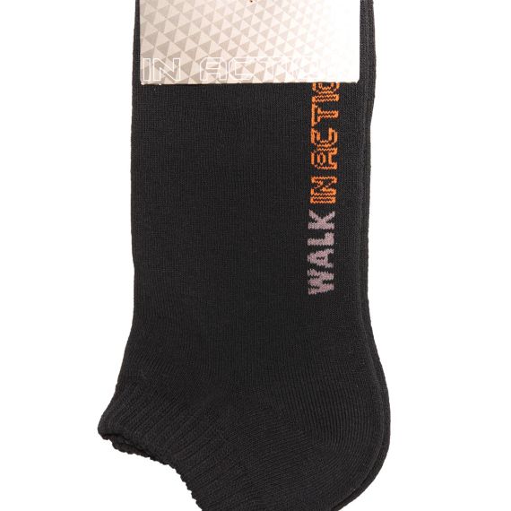 Walk Κάλτσα Κοντή W124-02 Black - Κάλτσες στο Bodyman