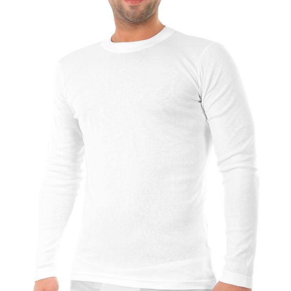 Apple Boxer Φανέλα Μακρυμάνικη 0410560 WHITE - Φανέλες στο Bodyman