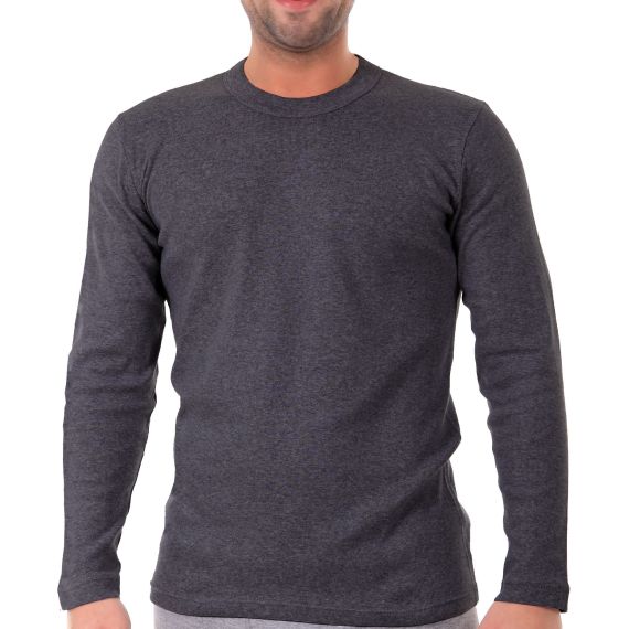 Apple Boxer Φανέλα Μακρυμάνικη 0410560 ANTHRACITE - Φανέλες στο Bodyman
