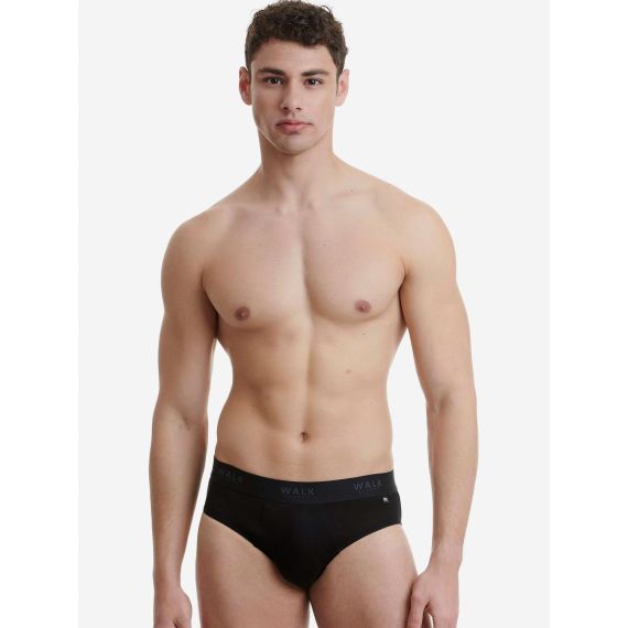 Walk Slip Bamboo W1775-02 Black - Slip στο Bodyman