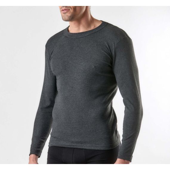 Apple Boxer Φανέλα Μακρυμάνικη 0410560 ANTHRACITE - Φανέλες στο Bodyman