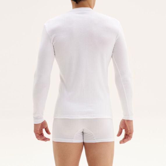 Apple Boxer Φανέλα Μακρυμάνικη 0410560 WHITE - Φανέλες στο Bodyman
