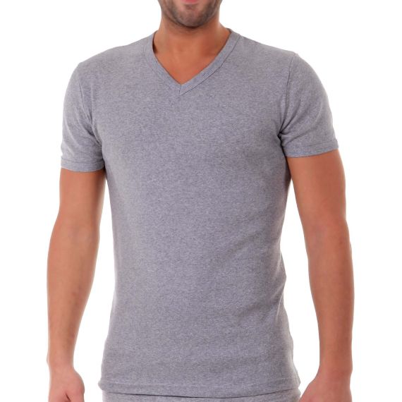 Apple Boxer Φανέλα V 0410461 Grey - Φανέλες στο Bodyman