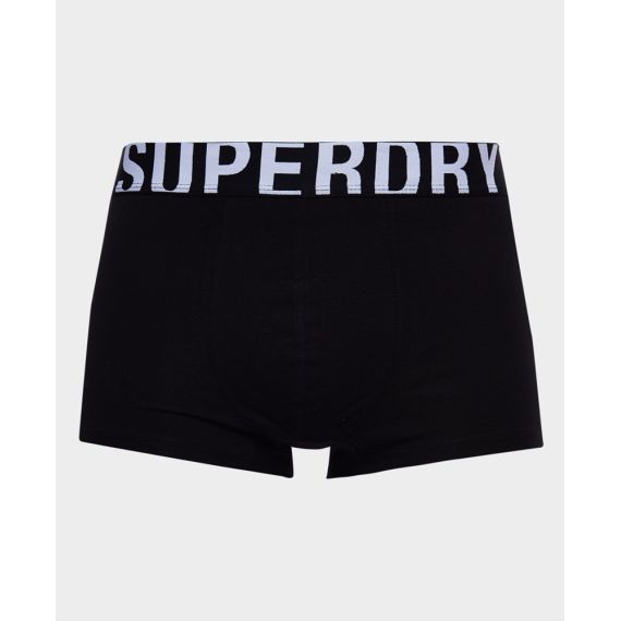 Superdry M3110345A-33B Trunk Dual Logo 2Pack - Boxer στο Bodyman