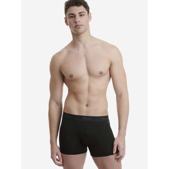 Walk Boxer Bamboo W1770-02 Black - Boxer στο Bodyman