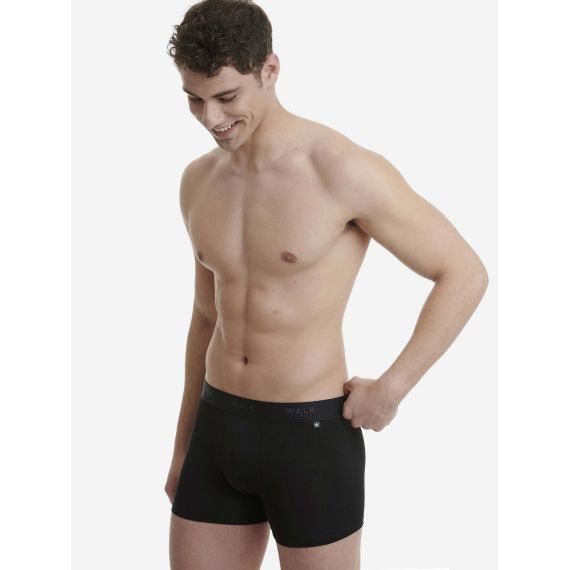 Walk Boxer Bamboo W1770-02 Black - Boxer στο Bodyman