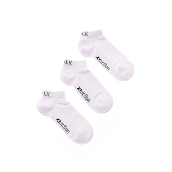 Walk x3 Action V20-010101 White - Κάλτσες στο Bodyman