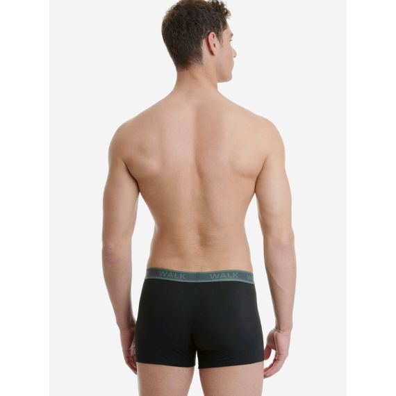 Walk Boxer 2Pack W1756-0202 Black2 - Boxer στο Bodyman