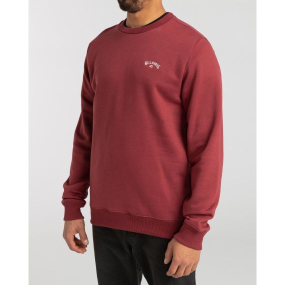 Billabong Hood F1FL05BIF2-0147 Arch Oxblood - Φούτερ χωρίς κουκούλα  στο Bodyman