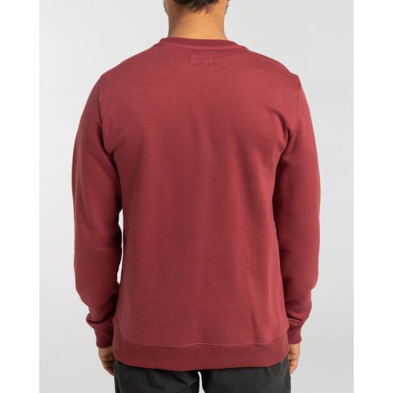 Billabong Hood F1FL05BIF2-0147 Arch Oxblood - Φούτερ χωρίς κουκούλα  στο Bodyman