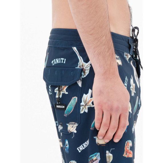 Emerson Boardshort 221.EM524.19CR PR281 Navy Blue - Βερμούδες Μαγιό στο Bodyman