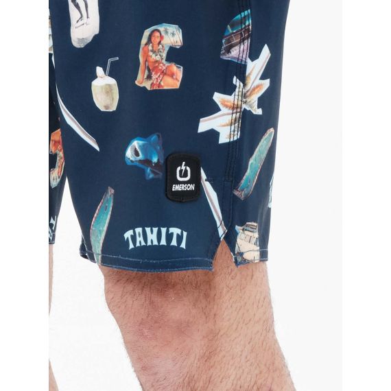 Emerson Boardshort 221.EM524.19CR PR281 Navy Blue - Βερμούδες Μαγιό στο Bodyman