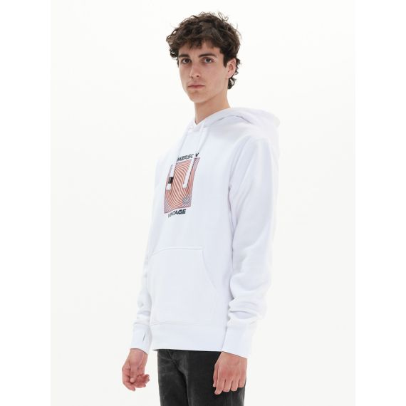Emerson Hood 222.EM20.11 White - Φούτερ Κουκούλα  στο Bodyman
