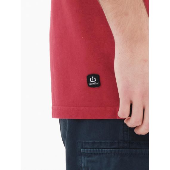 Emerson Polo T-Shirt 221.EM35.69GD Red - Polo μπλούζες στο Bodyman