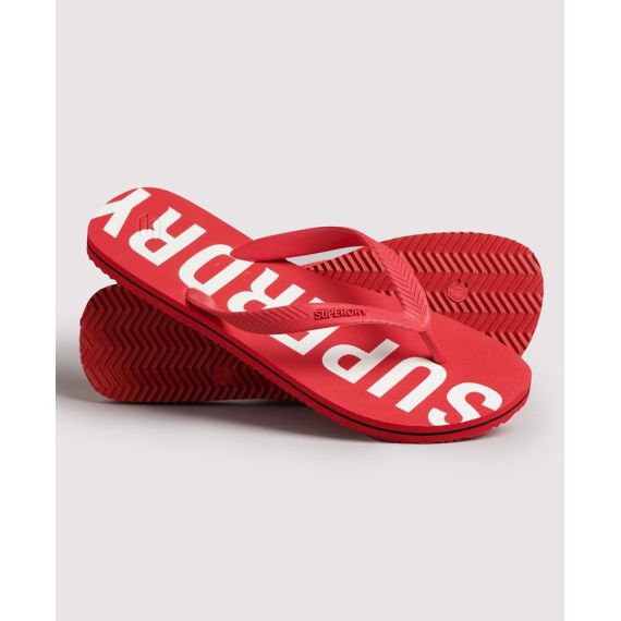 Superdry Σαγιονάρες MF310186A-0PI Code Essential Red - ΣΑΓΙΟΝΑΡΕΣ στο Bodyman
