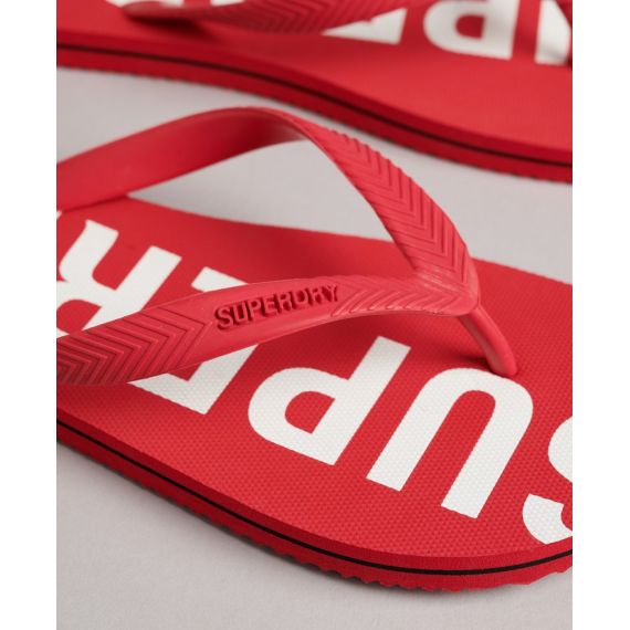 Superdry Σαγιονάρες MF310186A-0PI Code Essential Red - ΣΑΓΙΟΝΑΡΕΣ στο Bodyman