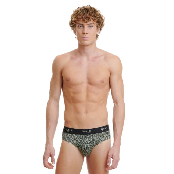 Walk Slip Bamboo W1775-11 Multicolour - Slip στο Bodyman